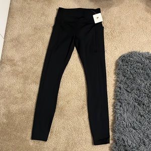 Anywhere high-waisted utility leggings | black